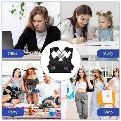Adjustable Back Posture Corrector/ Slouching Relieve Pain Belt Women Men r3fvcs-m6