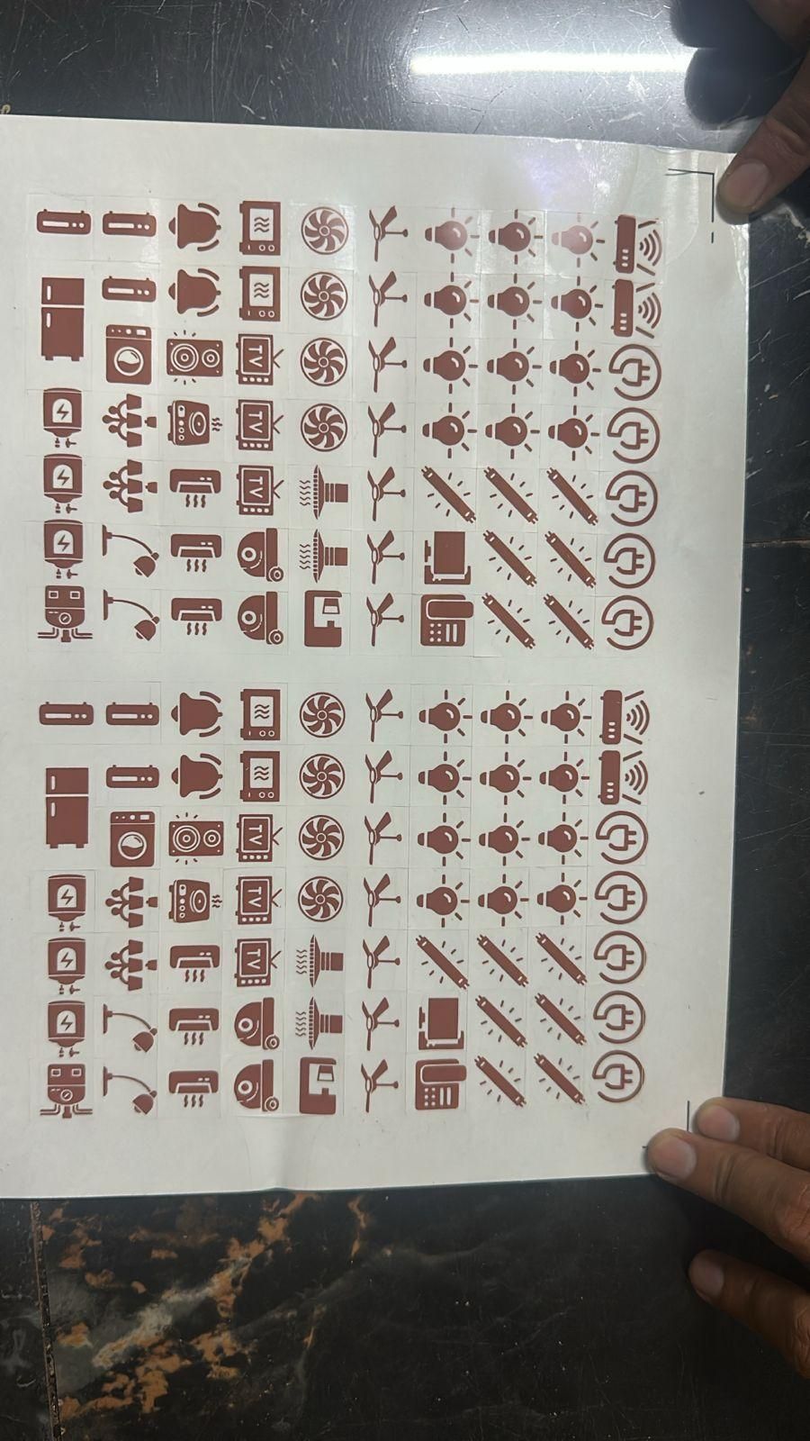 Gold Switch Stickers r3fvcs-m6