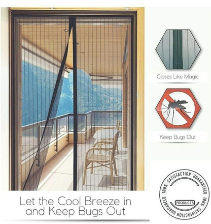 Mesh Screen Net Home Magnetic Foldable Anti Mosquito Door Curtains r3fvcs-m6