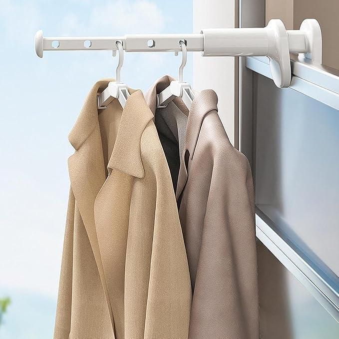 Foldable Portable Hanger Holder (Pack of 2) – Smart Drying Solution for Every Home! r3fvcs-m6