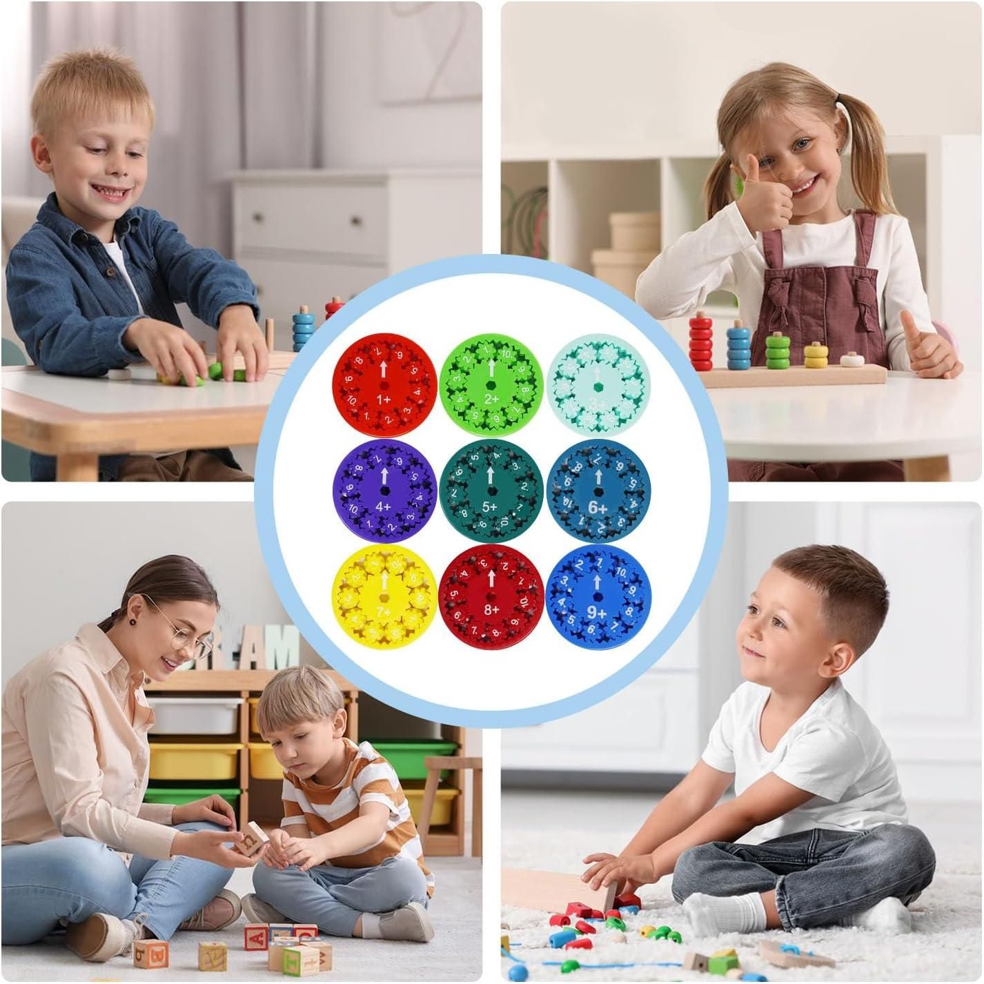 Math Fidget Spinners r3fvcs-m6