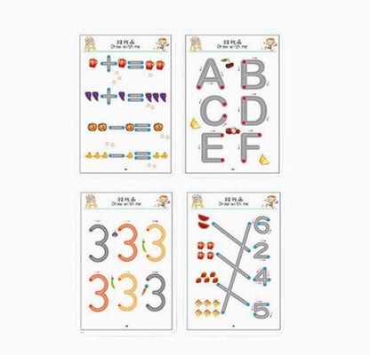 ✍️📚 Pen Control Training Exercise Hand Control Book r3fvcs-m6