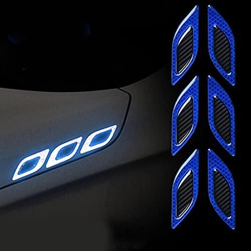 Carbon Fiber Graphic Car Reflective Sticker-Light r3fvcs-m6