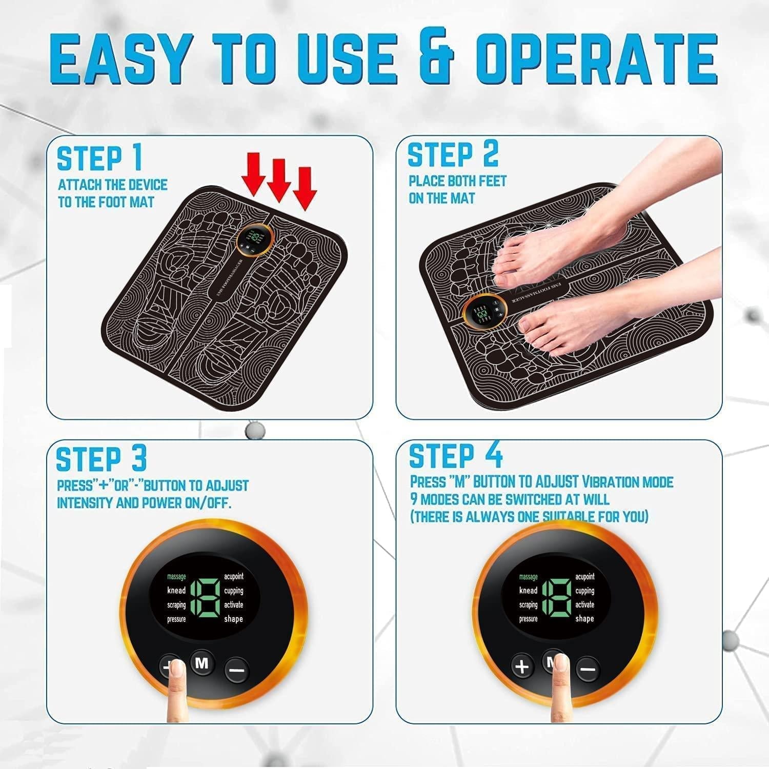 Foot Massage Pain Reliever r3fvcs-m6