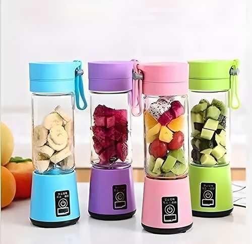 Portable Electric 6 Blade USB Juice Maker (380 ml) r3fvcs-m6