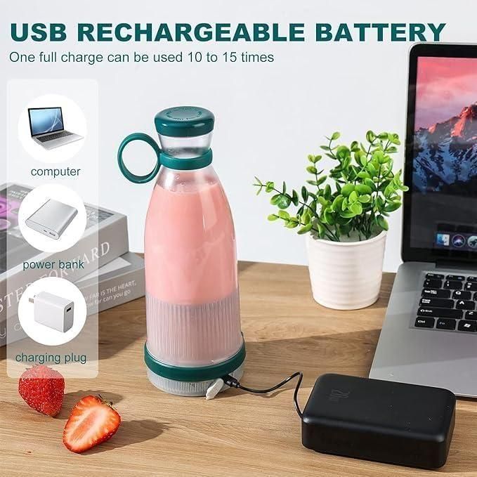🍹⚡ Portable Mini Juice Blender – Fresh Juice Anytime, Anywhere! r3fvcs-m6