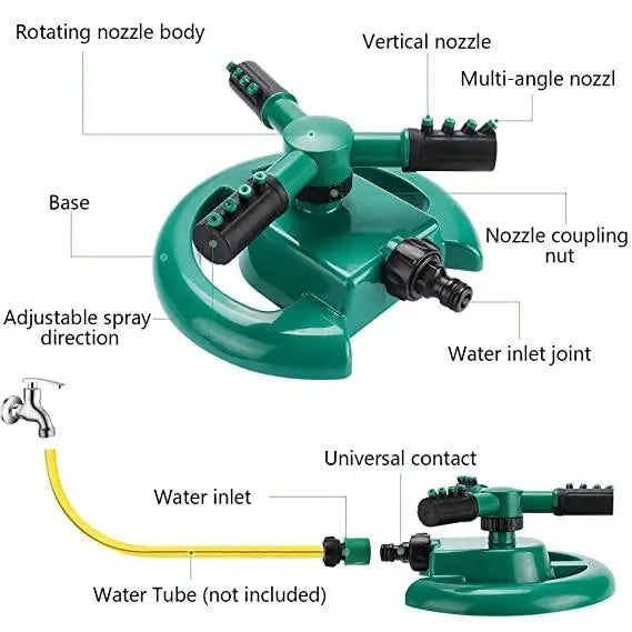 360 Degree Sprayer Head Water Saving Device r3fvcs-m6