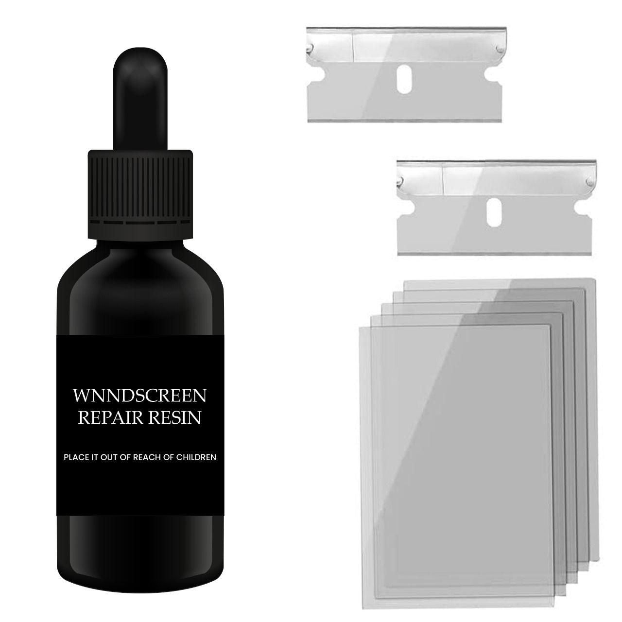 Windshield Glass Repair Kit (Pack of 1) – Fix Cracks &amp; Chips Like a Pro! r3fvcs-m6