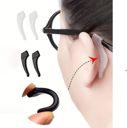 Anti-Slip Eyeglass Frame Ear Hooks (Pair of 3) r3fvcs-m6