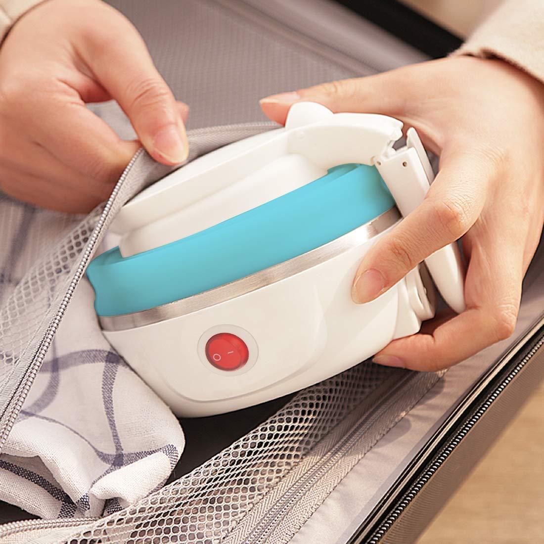 Electric Kettle - Silicone Foldable Electric Water Kettle ( 600 ml ) r3fvcs-m6