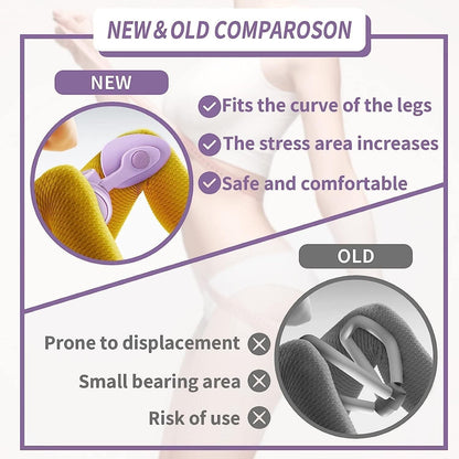 Toriox Thigh Master, Kegel Exerciser Trainer for Women Postpartum Rehabilitation, Pelvic Hip Trainer, Thigh Trimmer Workout, Arm Toner Leg Butt Exerciser... r3fvcs-m6