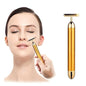 24K Gold Energy Beauty Bar Electric Facial Massage Roller r3fvcs-m6
