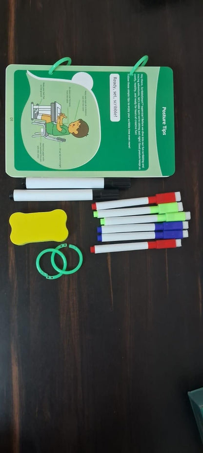 ✍️📚 Pen Control Training Exercise Hand Control Book r3fvcs-m6