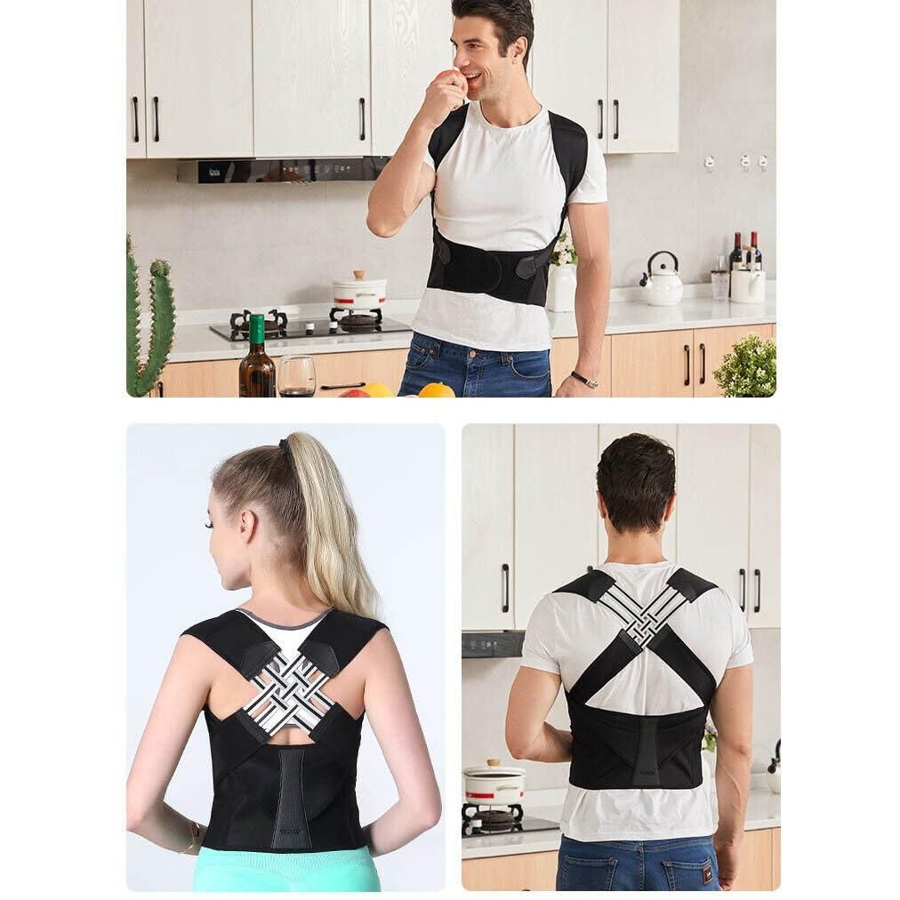 Adjustable Back Posture Corrector/ Slouching Relieve Pain Belt Women Men r3fvcs-m6