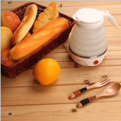 Electric Kettle - Silicone Foldable Electric Water Kettle ( 600 ml ) r3fvcs-m6