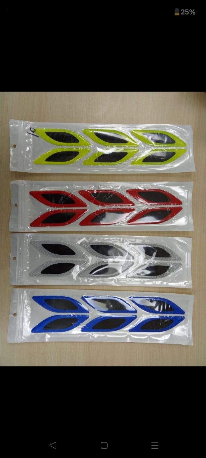Carbon Fiber Graphic Car Reflective Sticker-Light r3fvcs-m6