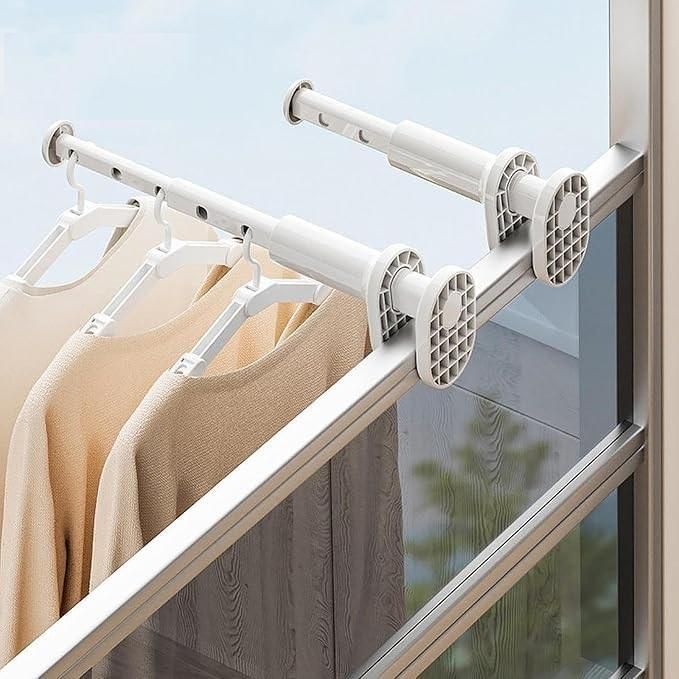 Foldable Portable Hanger Holder (Pack of 2) – Smart Drying Solution for Every Home! r3fvcs-m6