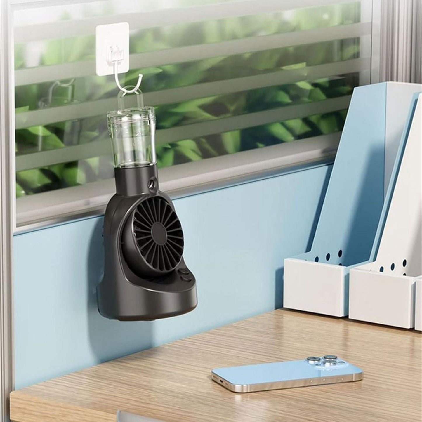Portable Rechargeable Handheld Spray Cooling Fan r3fvcs-m6