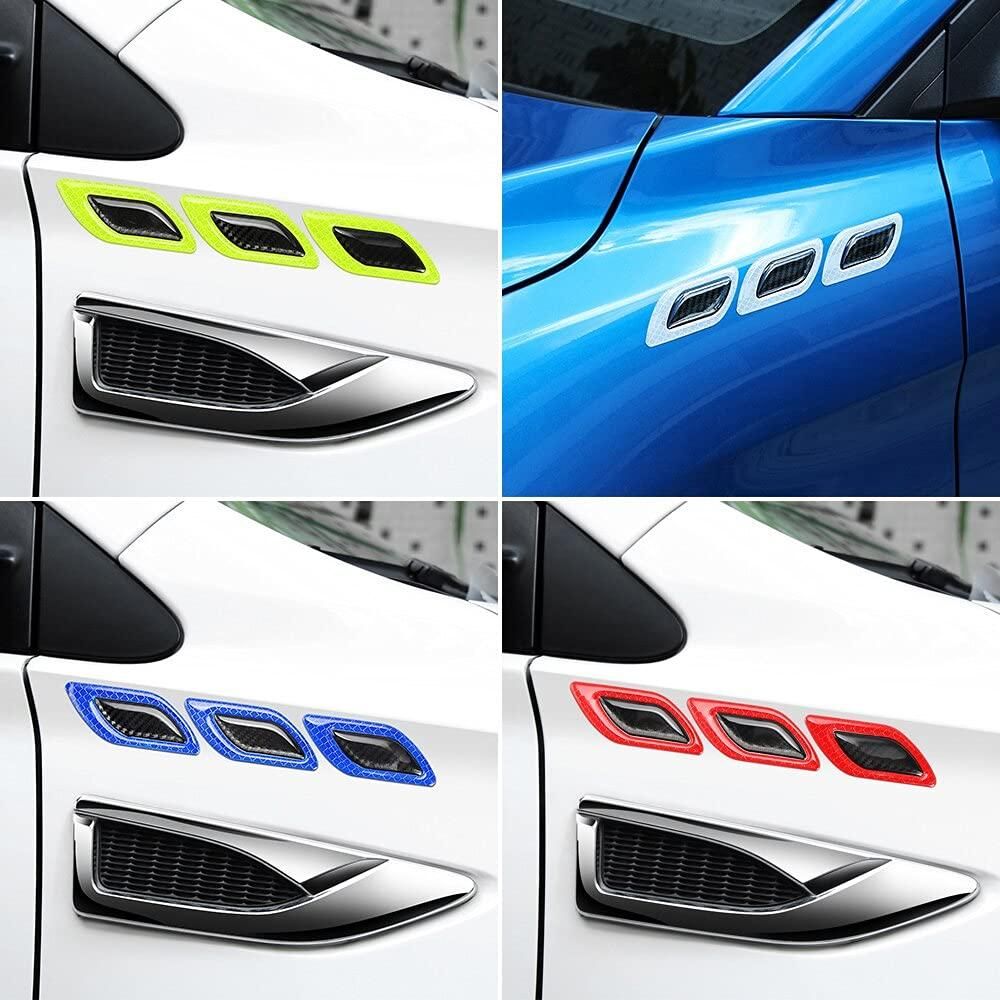 Carbon Fiber Graphic Car Reflective Sticker-Light r3fvcs-m6