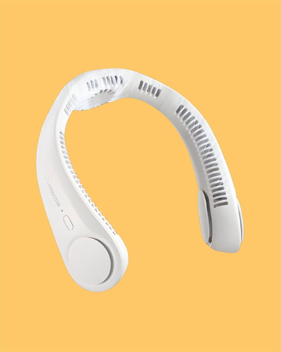 Portable Neck Fan Rechargeable – 360° Personal Cooling Fan for Summer Travel & Office r3fvcs-m6