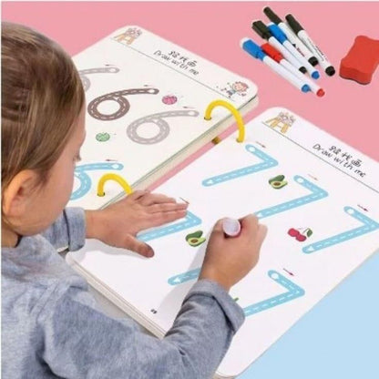 ✍️📚 Pen Control Training Exercise Hand Control Book r3fvcs-m6