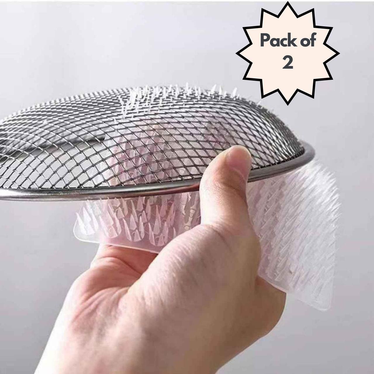 Silicon kitchen cleaning tool (Pack of 2) r3fvcs-m6