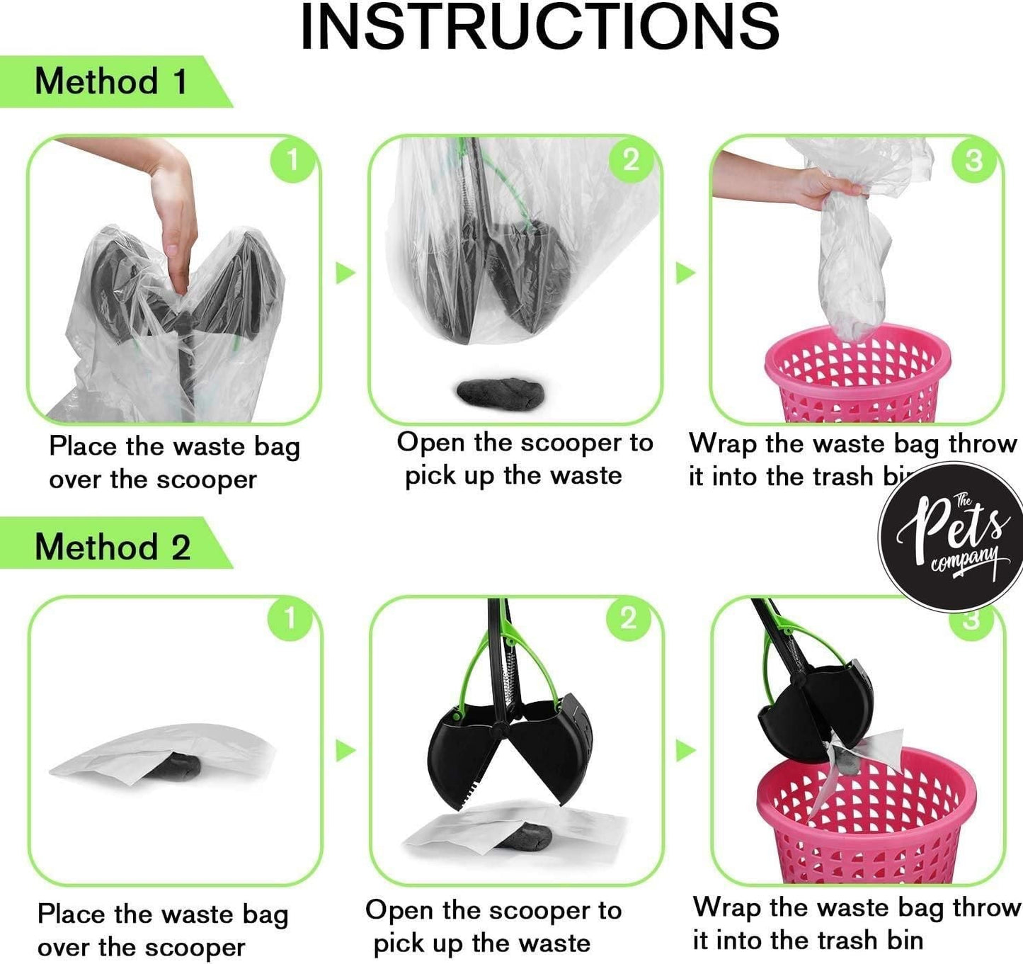 Folding Dog Poop Scooper (Assorted Color) r3fvcs-m6
