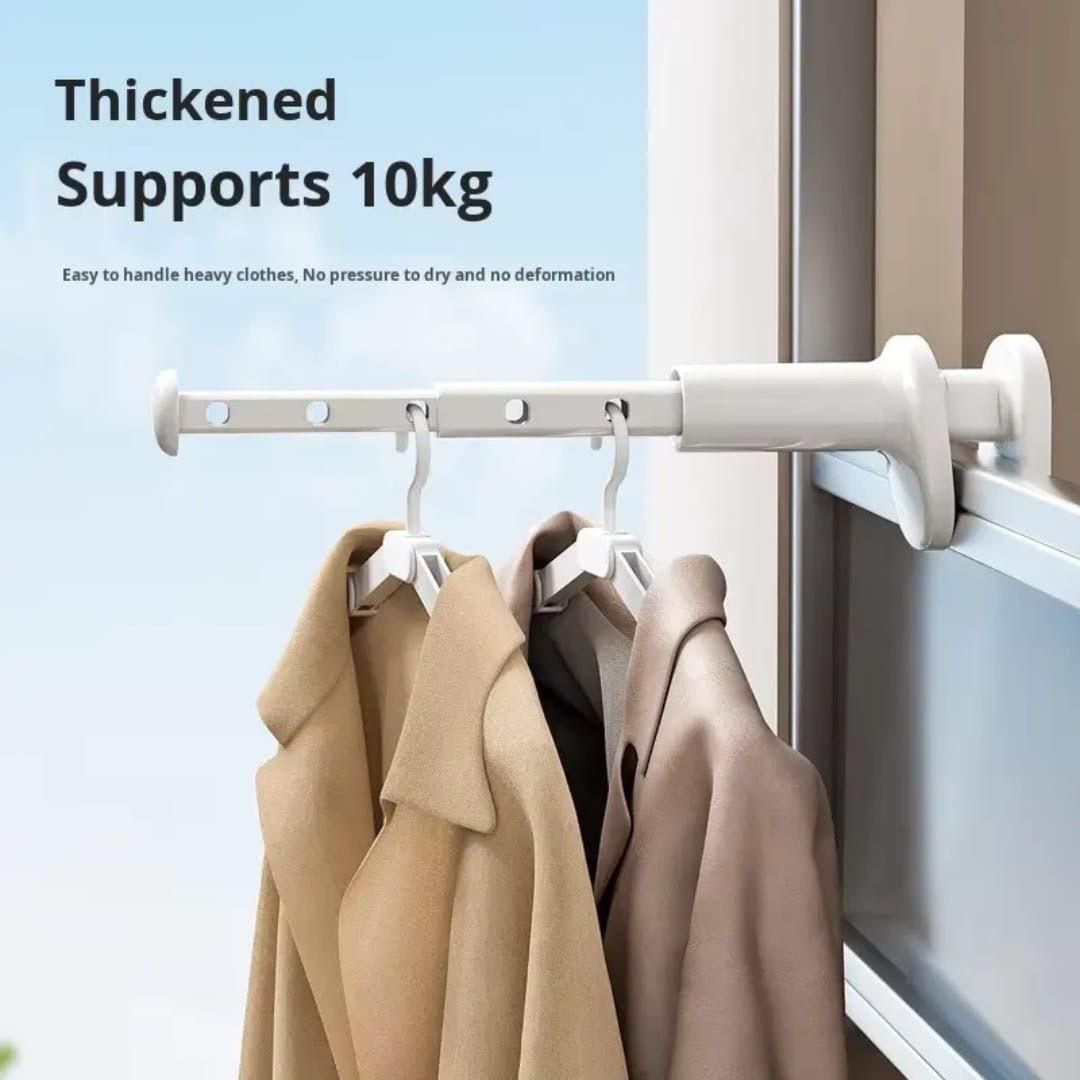 Foldable Portable Hanger Holder (Pack of 2) – Smart Drying Solution for Every Home! r3fvcs-m6