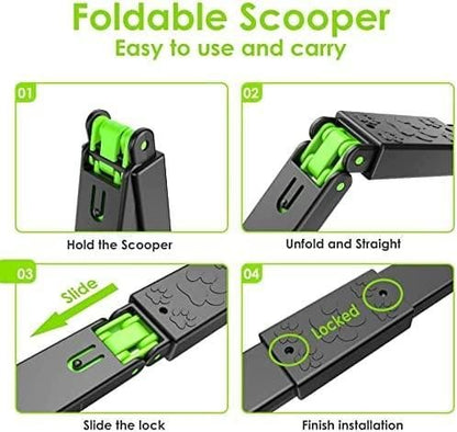 Folding Dog Poop Scooper (Assorted Color) r3fvcs-m6