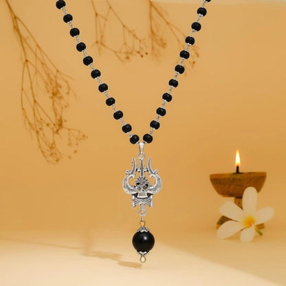 Om Shiva Trishool Karungali Mala r3fvcs-m6