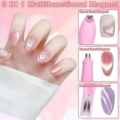 3 in 1 Cat Eye Nail Versatile Magnet Tool (Pack of 2) r3fvcs-m6
