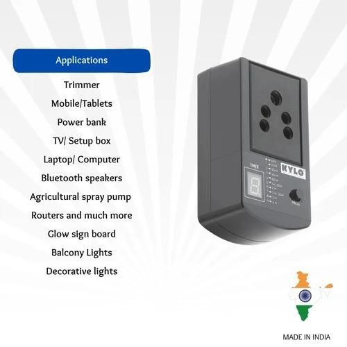 Automatic Cut Off Timer Switch Plug r3fvcs-m6