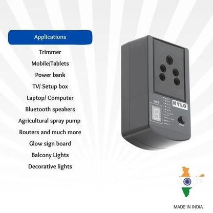 Automatic Cut Off Timer Switch Plug r3fvcs-m6