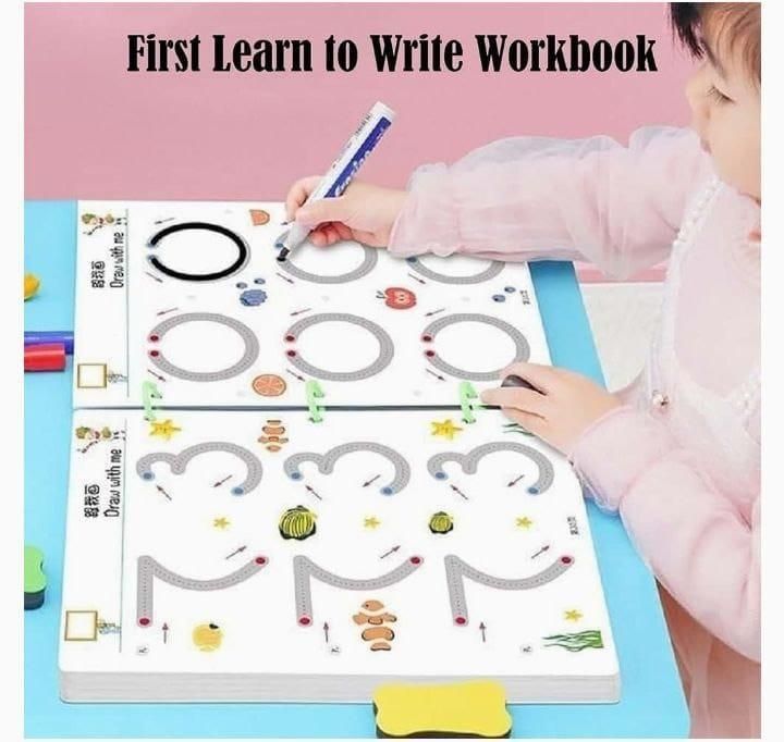 ✍️📚 Pen Control Training Exercise Hand Control Book r3fvcs-m6