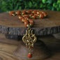 Panchmukhi Rudraksha OM Shiva Trishool Mala r3fvcs-m6