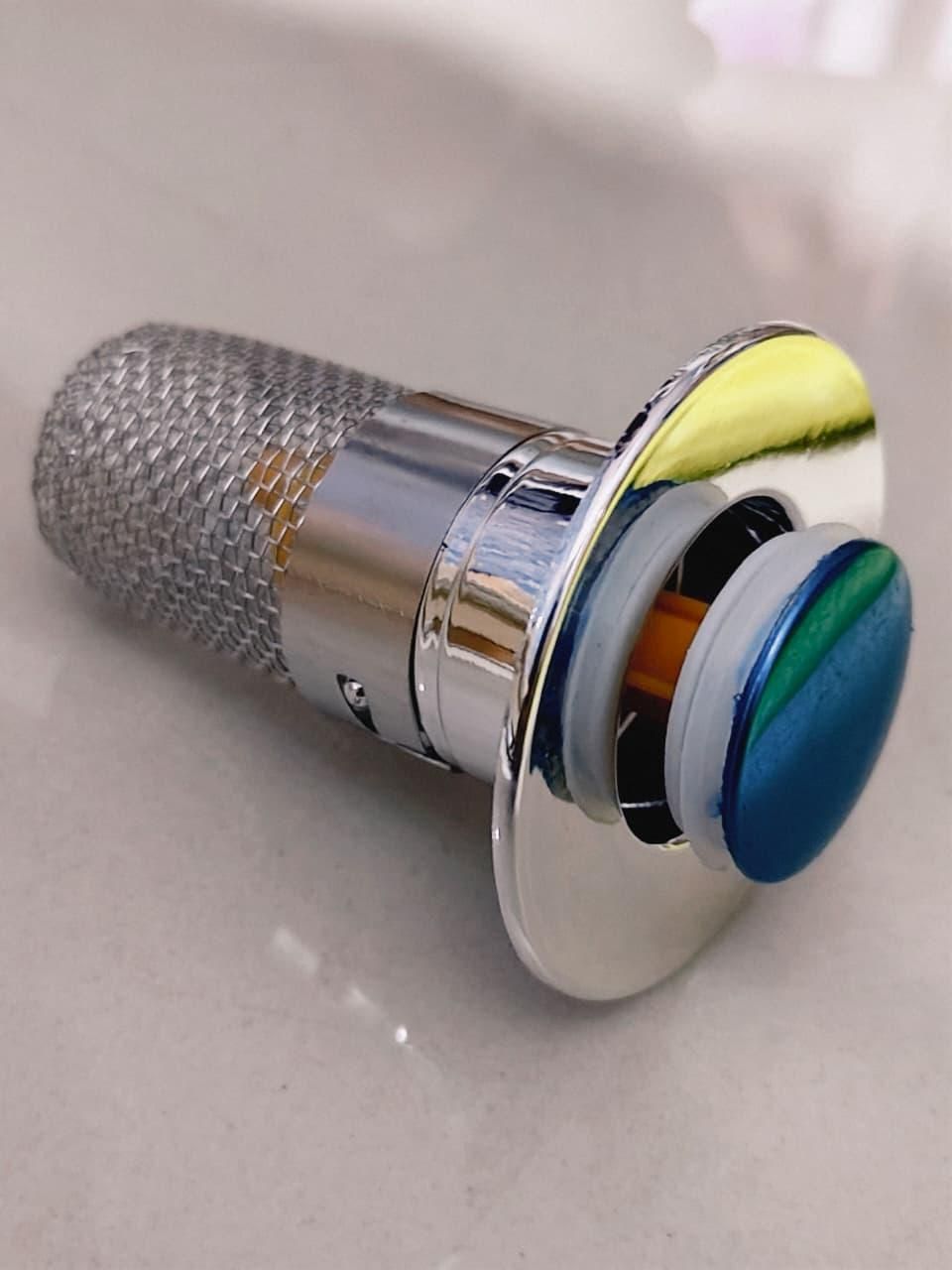 Sink Hair Filter, Removable Stainless Steel Drain Stopper Plug r3fvcs-m6
