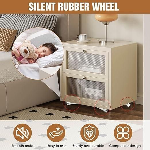 4 Pcs Small Caster Wheel r3fvcs-m6