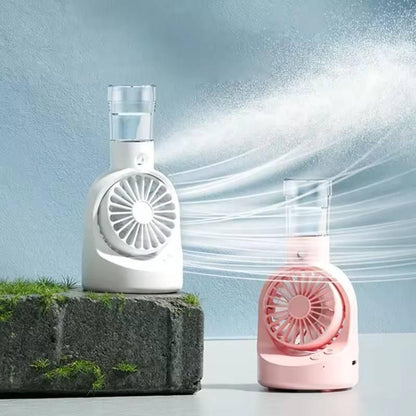 Portable Rechargeable Handheld Spray Cooling Fan r3fvcs-m6