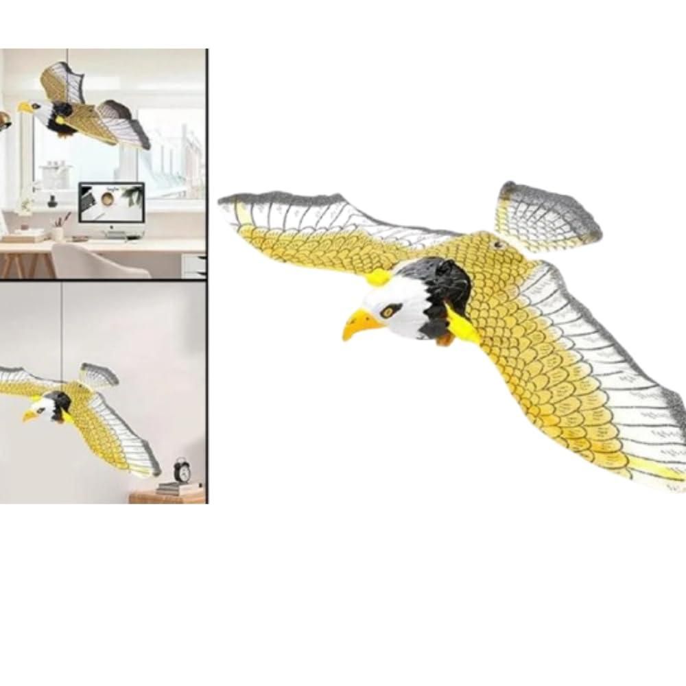 Realistic Flying Eagle Bird Toy with Spread Wings r3fvcs-m6