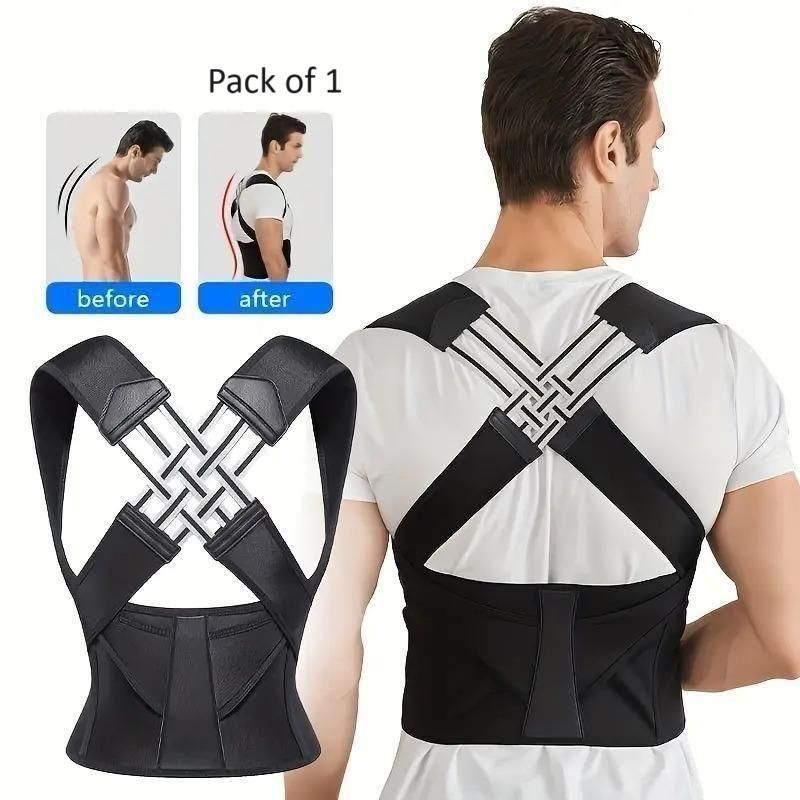 Adjustable Back Posture Corrector/ Slouching Relieve Pain Belt Women Men r3fvcs-m6
