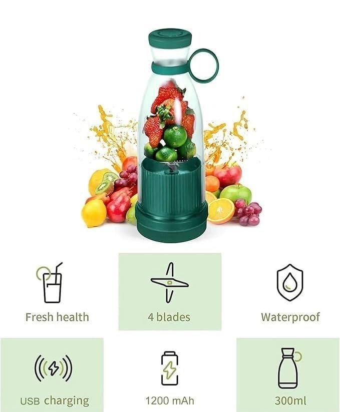 🍹⚡ Portable Mini Juice Blender – Fresh Juice Anytime, Anywhere! r3fvcs-m6