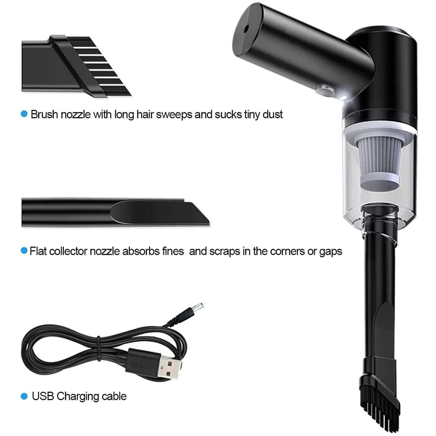 Portable Air Duster Wireless Vacuum Cleaner r3fvcs-m6