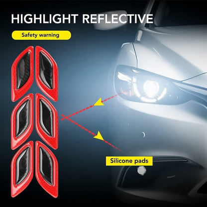Carbon Fiber Graphic Car Reflective Sticker-Light r3fvcs-m6