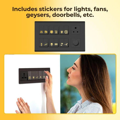 Gold Switch Stickers r3fvcs-m6
