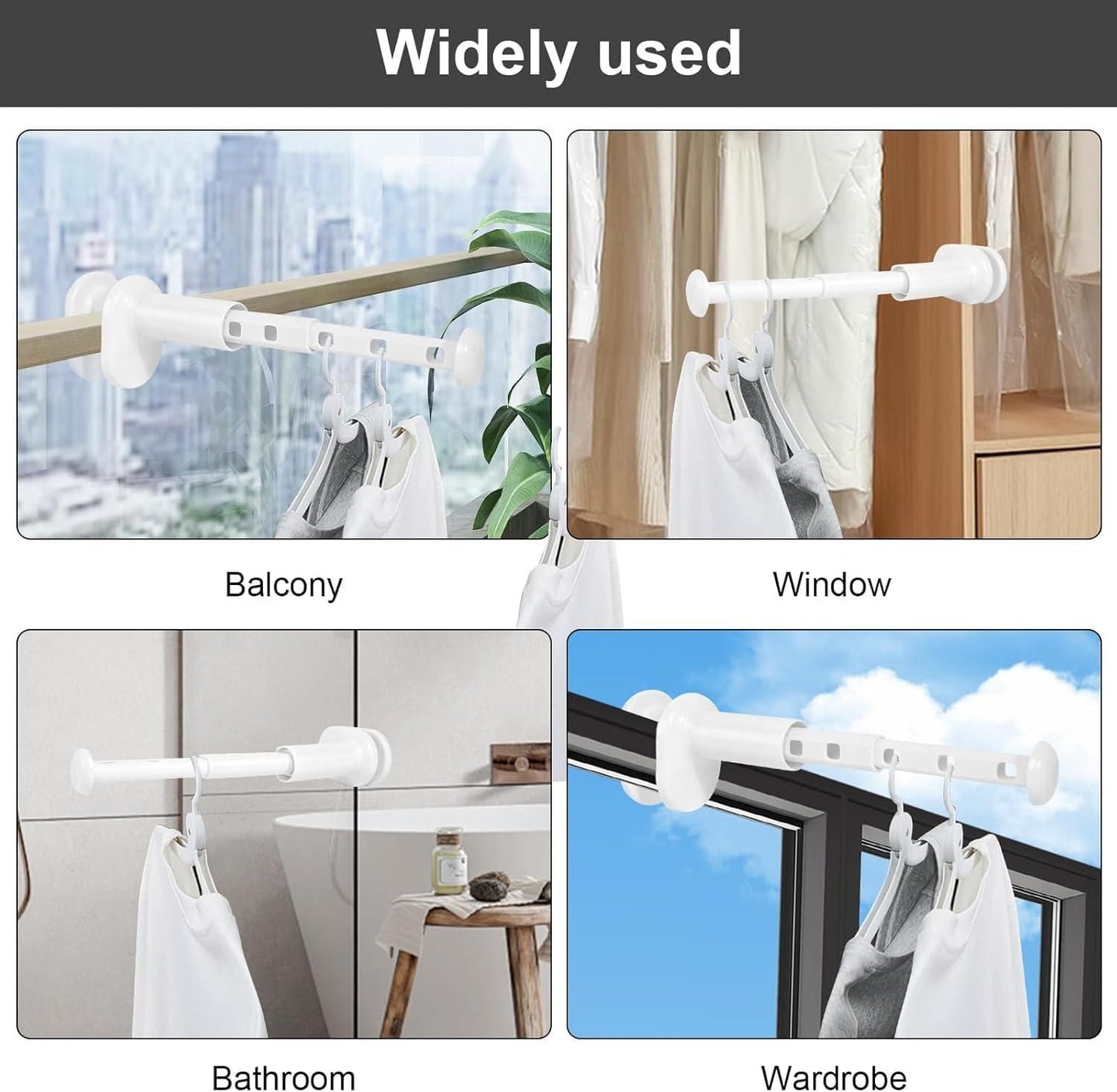 Foldable Portable Hanger Holder (Pack of 2) – Smart Drying Solution for Every Home! r3fvcs-m6