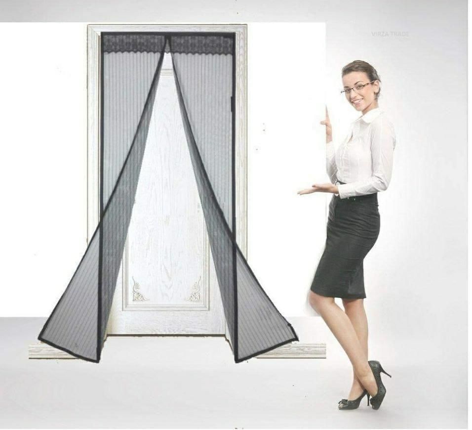 Mesh Screen Net Home Magnetic Foldable Anti Mosquito Door Curtains r3fvcs-m6